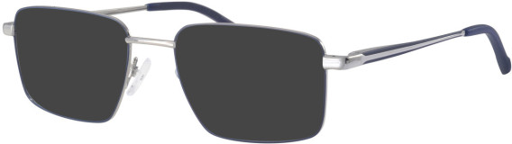 Ferucci F2049 glasses in Silver/Navy