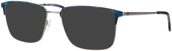 Ferucci F2058 glasses in Navy/Gunmetal