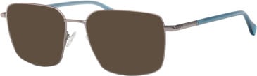 Ferucci F2061 glasses in Light Gunmetal