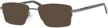 Ferucci F2064 glasses in Black/Gunmetal