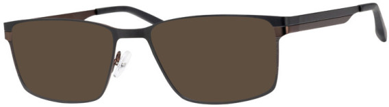 Ferucci F2070 glasses in Black/Brown
