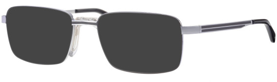 Ferucci FT-726 glasses in Black/Silver