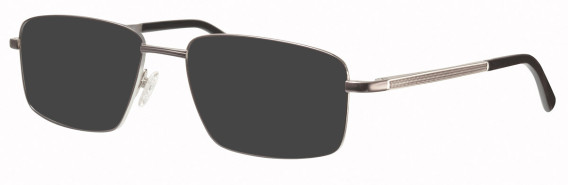 Ferucci FT-727 glasses in Gunmetal/Silver