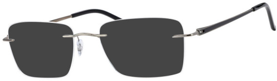 Ferucci FT-761 glasses in Gunmetal/Black