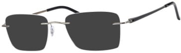 Ferucci FT-761 glasses in Gunmetal/Black