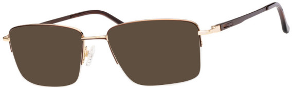 Ferucci FT-765 glasses in Brown/Gold