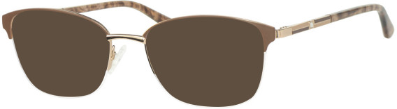 Ferucci F1839 glasses in Brown/Gold