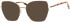 Ferucci F1846 glasses in Brown/Gold