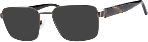Ferucci F2066 glasses in Gunmetal / Black