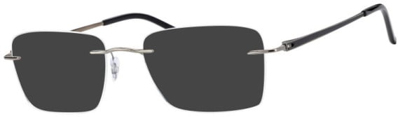 Ferucci FT-761 glasses in Gunmetal/Black