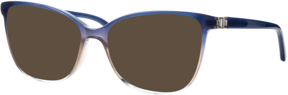 Joia J2588 glasses in Navy/Brown