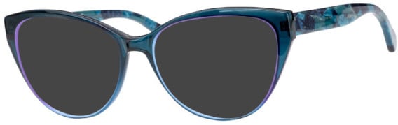 Synergy Syn-6085 glasses in Teal/Purple/Blue