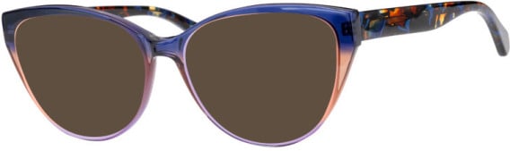 Synergy Syn-6085 glasses in Navy/Peach/Lilac