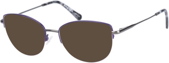 Radley RDO-6001 sunglasses in Purple Gunmetal
