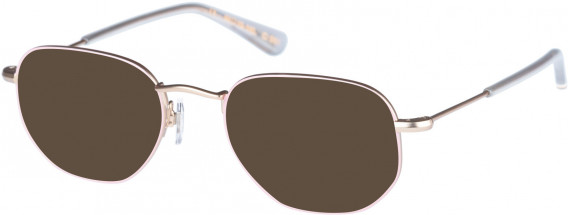 Superdry SDO-HARLON sunglasses in Pink Gunmetal
