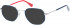 Superdry SDO-HARLON sunglasses in Navy Silver