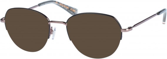 Superdry SDO-MONIKA sunglasses in Black Brown