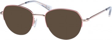 Superdry SDO-MONIKA sunglasses in Pink Gold