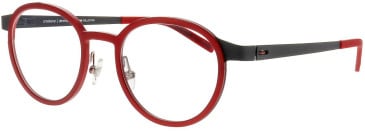 ProDesign Denmark ALUTRACK 1 glasses in Red
