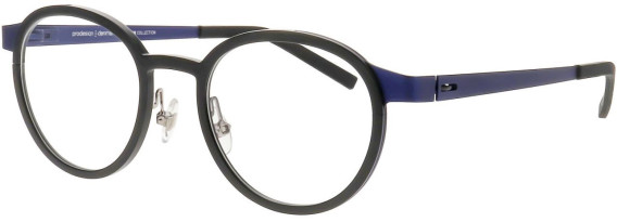 ProDesign Denmark ALUTRACK 1 glasses in Black/Purple