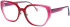 ProDesign Denmark AURORA 2 glasses in Red/Pink