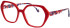 ProDesign Denmark AURORA 3 glasses in Red