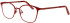 ProDesign Denmark BOW 2 glasses in Red