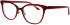 ProDesign Denmark CLEAR 3 glasses in Red