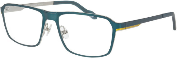 ProDesign Denmark FLAKE 4 glasses in Teal/Yellow