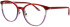 ProDesign Denmark GLOW 1 glasses in Red