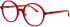 ProDesign Denmark GLOW 4 glasses in Red