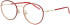 ProDesign Denmark GROOVE 1 glasses in Red