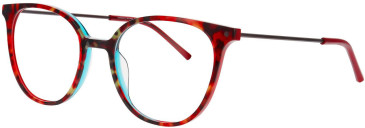 ProDesign Denmark HEXA 1 glasses in Red