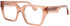 ProDesign Denmark KAOLIN glasses in Peach