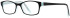 ProDesign Denmark Model 1700 glasses in Black/Light Blue
