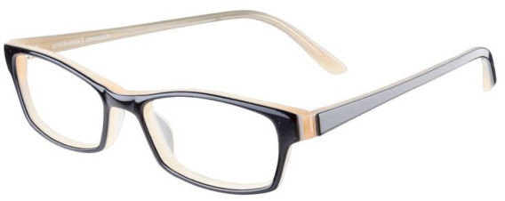 ProDesign Denmark Model 1700 glasses in Black/Orange