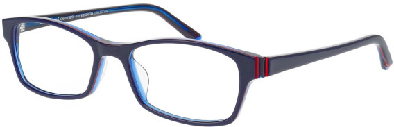 ProDesign Denmark Model 1700 glasses in Navy/Red