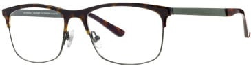 ProDesign Denmark Model 3614 glasses in Brown/Green