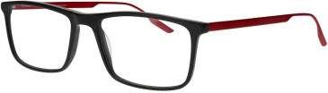 ProDesign Denmark Model 3663 glasses in Black/Red