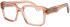 ProDesign Denmark SALT glasses in Clear Orange