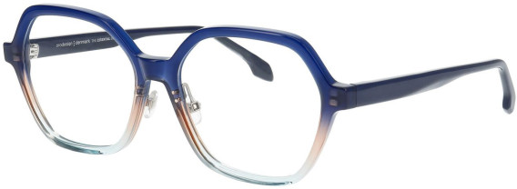 ProDesign Denmark SIGNIFIC 2 glasses in Blue/Brown