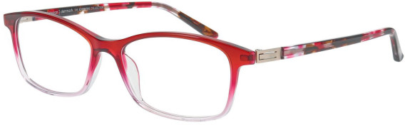 ProDesign Denmark SLIM 2 glasses in Red/Clear