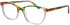 ProDesign Denmark SPARKLE 2 glasses in Havana/Teal