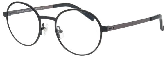 ProDesign Denmark STITCH 4 glasses in Black