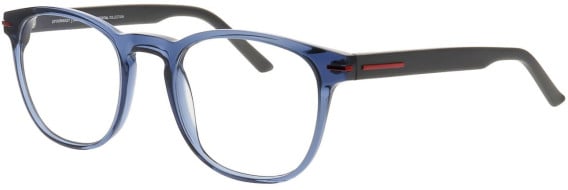 ProDesign Denmark STRIKE 1 glasses in Clear Blue
