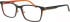 ProDesign Denmark TOPO 2 glasses in Black/Orange