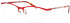 ProDesign Denmark TWIST 2 glasses in Red