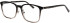 ProDesign Denmark VIBE 4 glasses in Black/Clear Grey