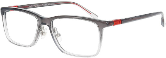 ProDesign Denmark MECH 2 glasses in Grey/Red