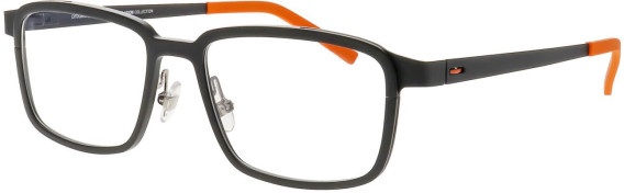 ProDesign Denmark ALUTRACK 2 glasses in Black/Orange